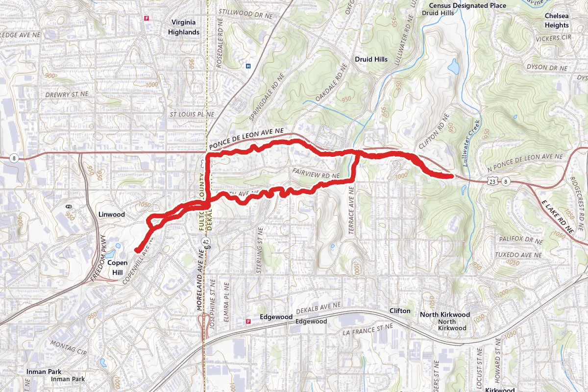 Carter Center, Freedom Park, Olmsted Linear Parks