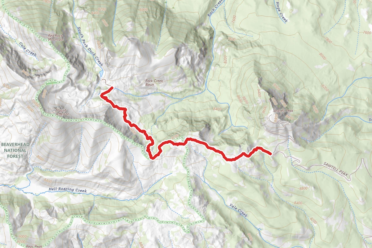 Rock Creek Basin Trail