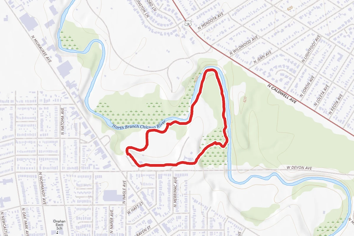 Caldwell Woods Loop