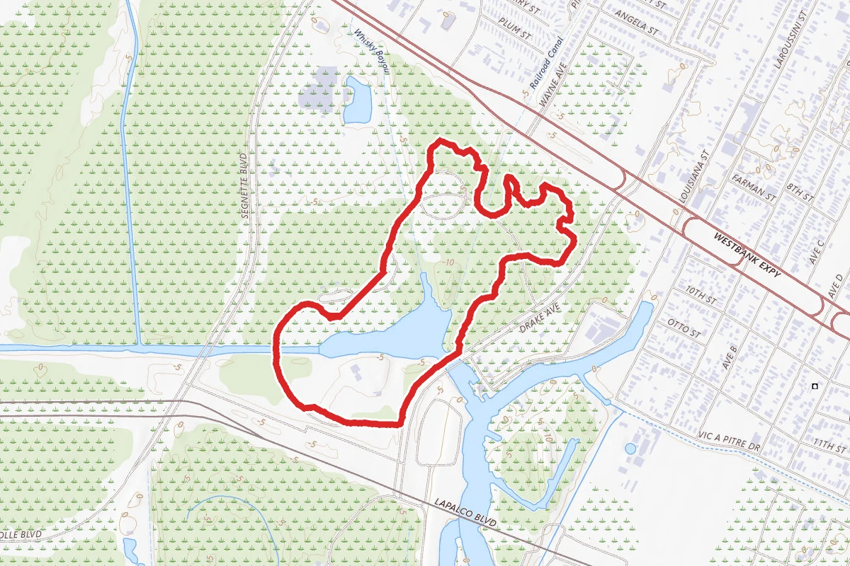 Bayou Segnette State Park Hiking Trail