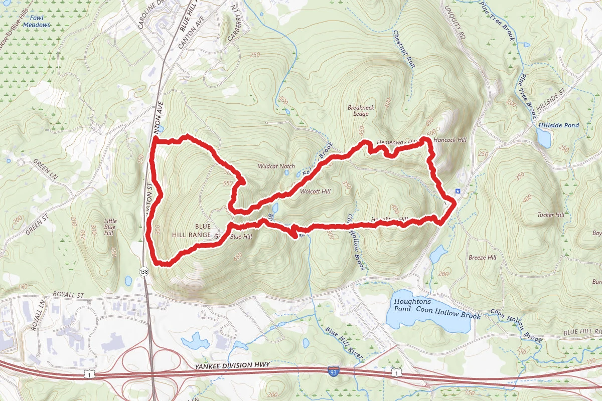 North Skyline, South Skyline and Accord Path Trail