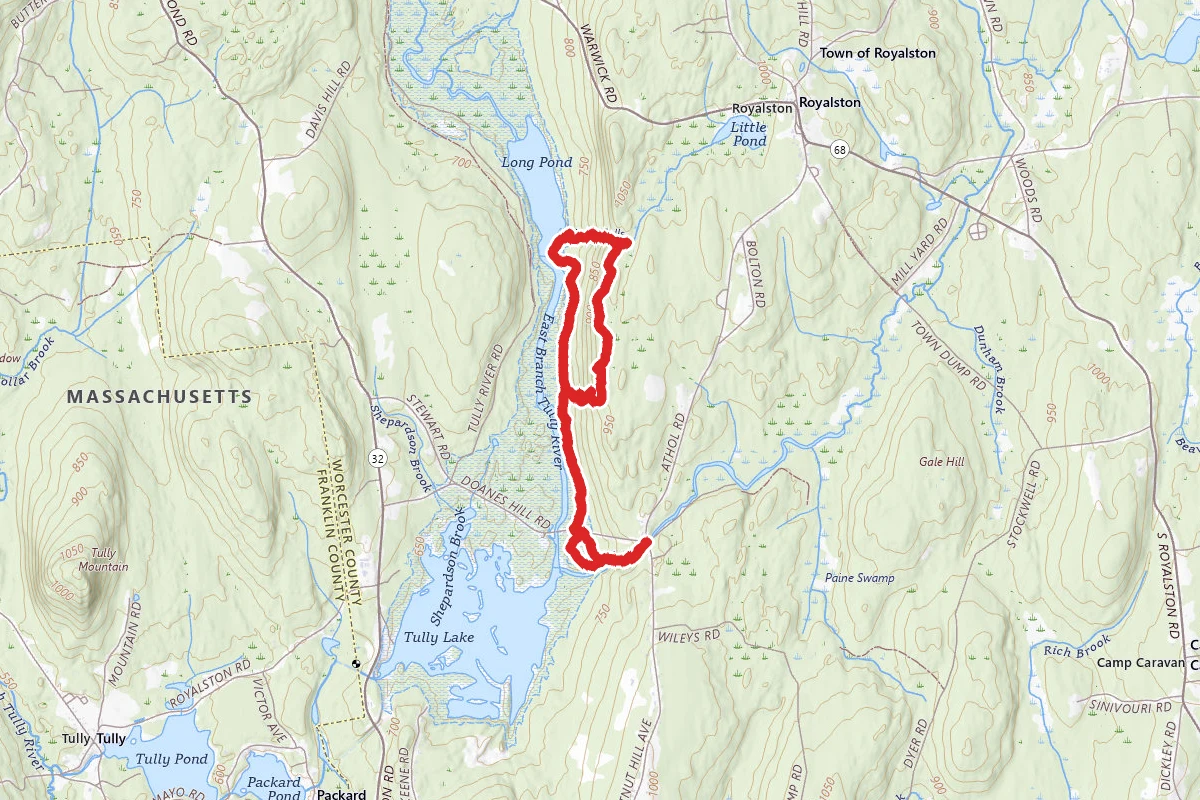 Doanes Falls to Spirit Falls Loop