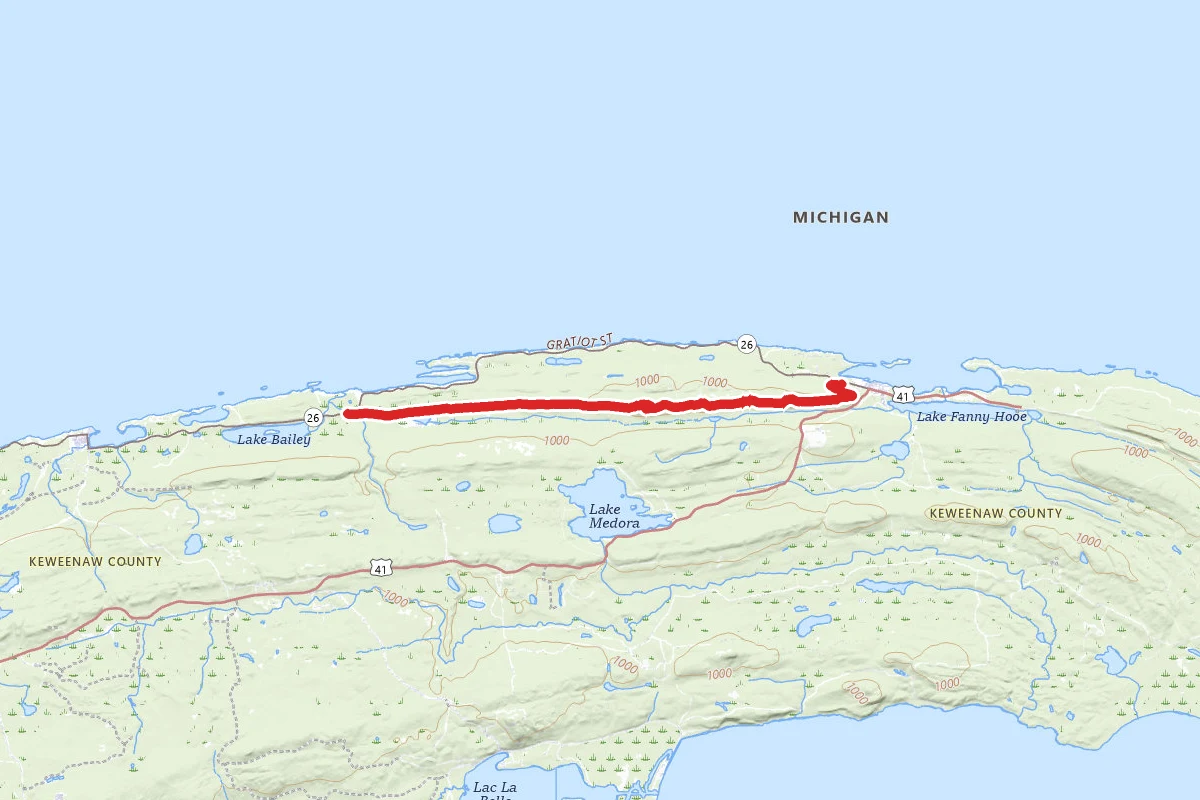 Brockway Mountain Drive