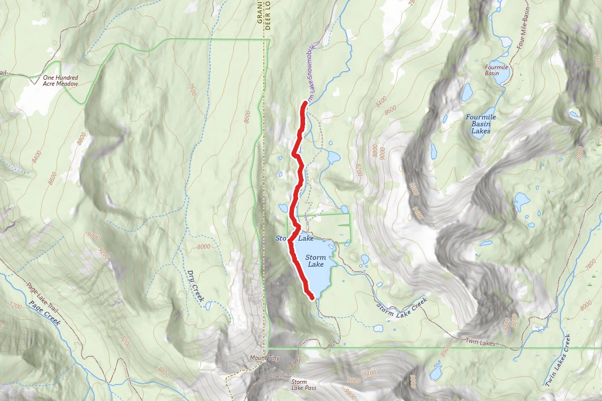 Trail to Storm Lake