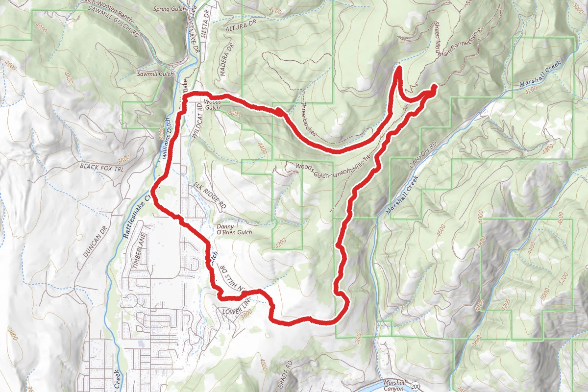 Marshall Canyon Loop Trail