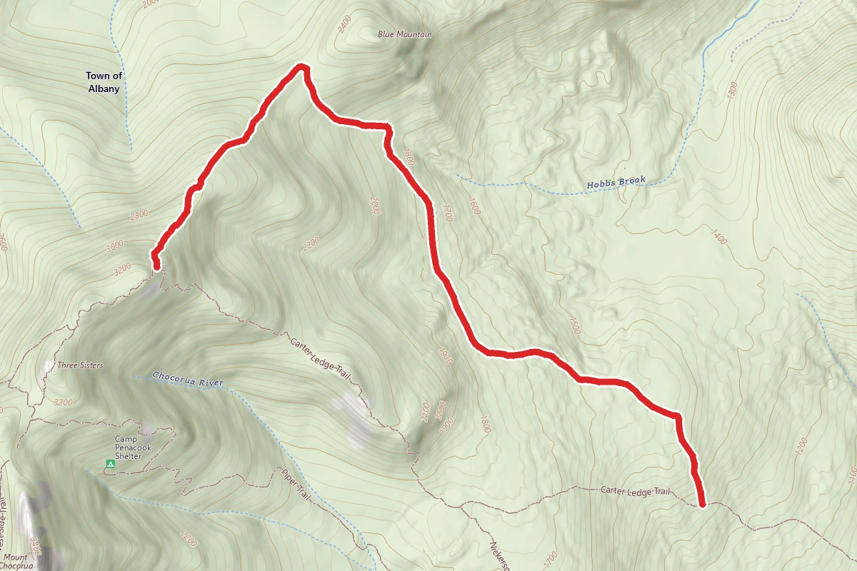 Middle Sister Trail