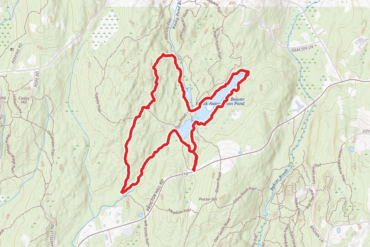 Wildlife Pond, Smith, Wood Duck Pond and Rocky Ridge Loop Trail