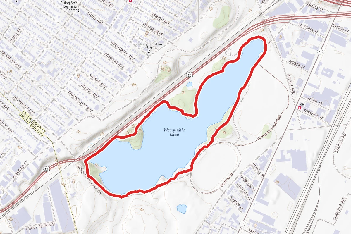Weequahic Lake Trail