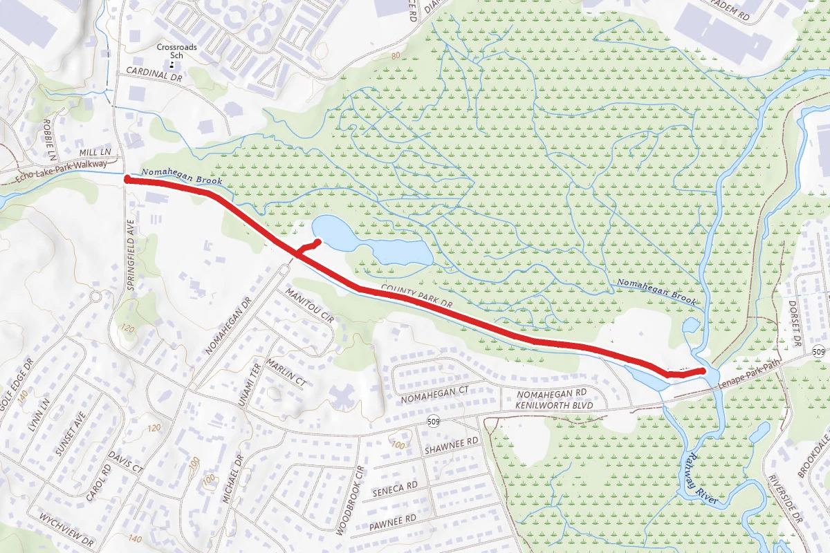 Lenape West Path