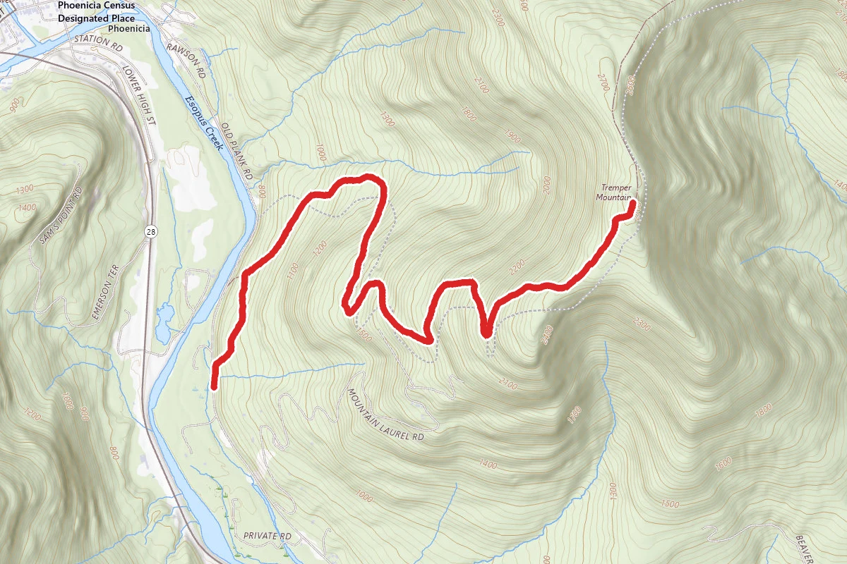 Mount Tremper Trail