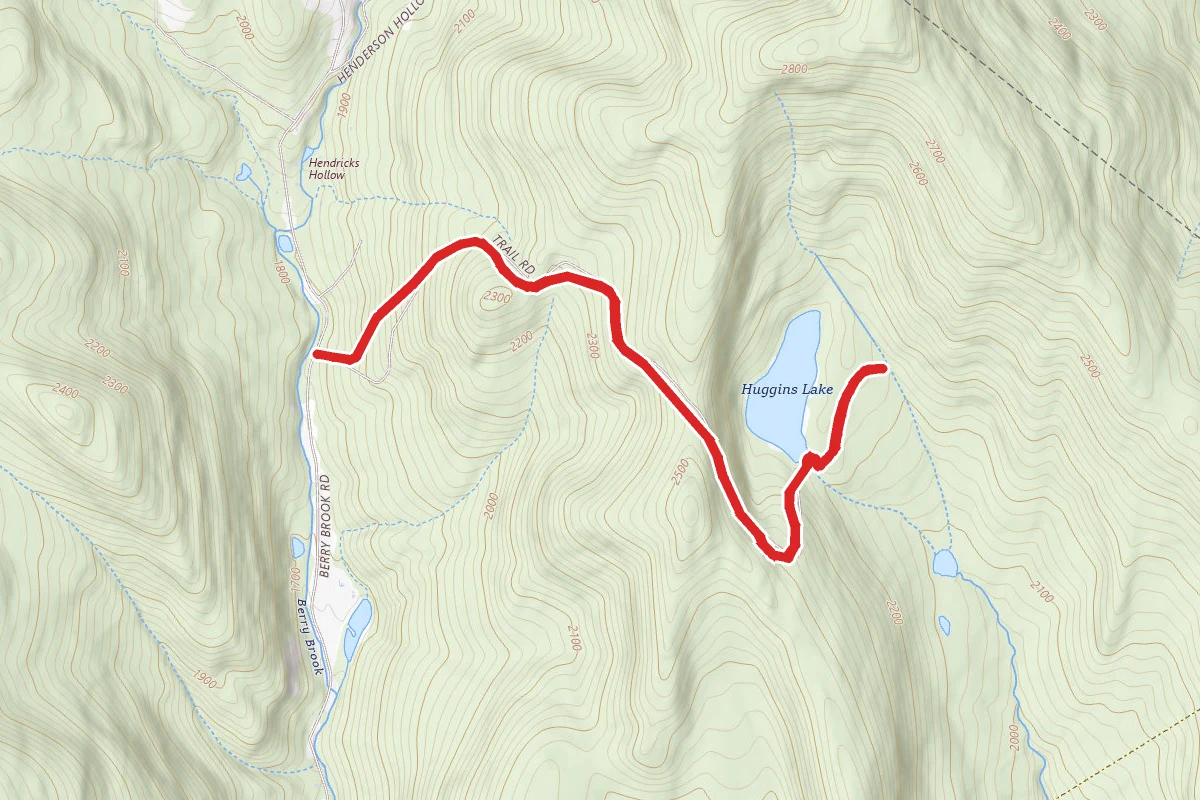 Huggins Lake Trail