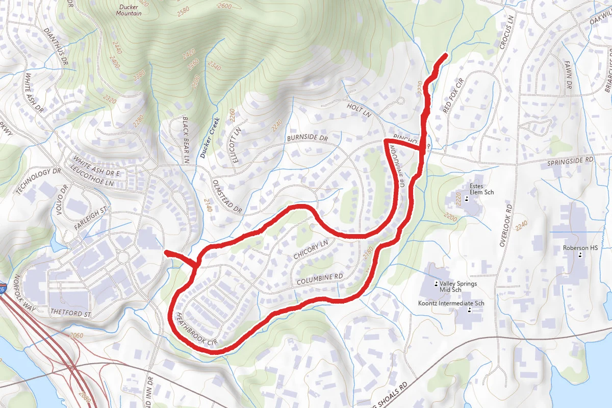 Biltmore Park Greenway Loop