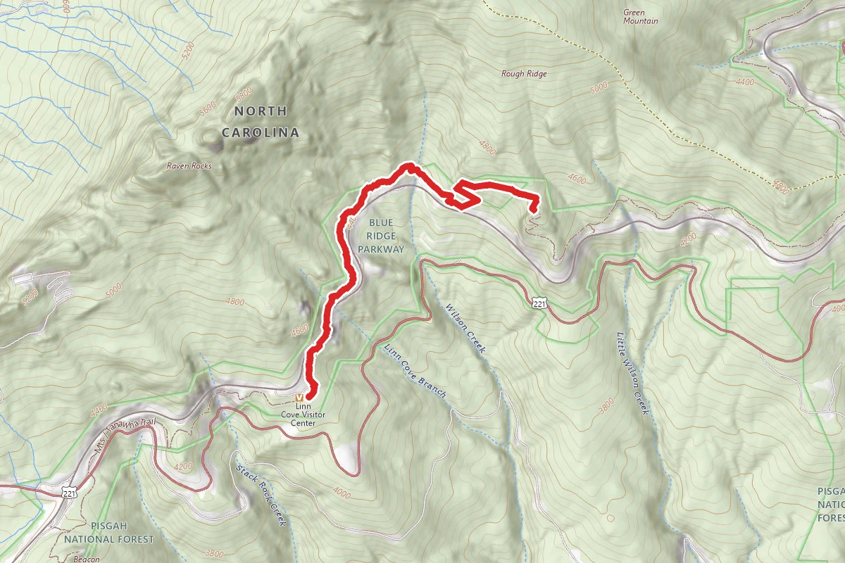 Rough Ridge via Tanawha Trail