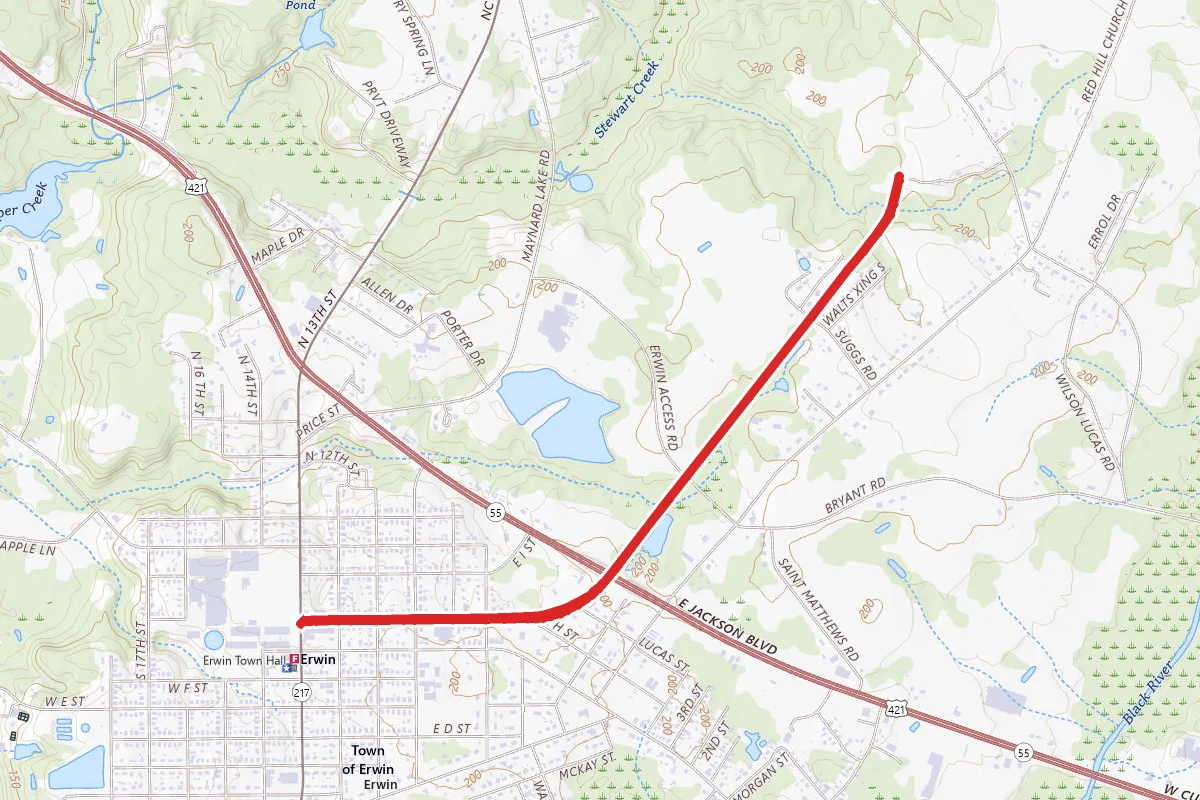 Dunn-Erwin Rail Trail