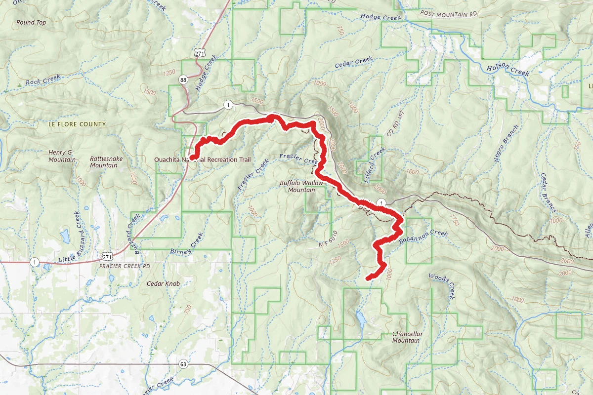 Ouachita Bohannon Trail