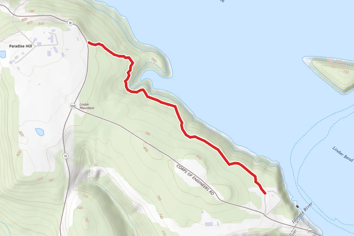Overlook Trail at Tenkiller Ferry Lake