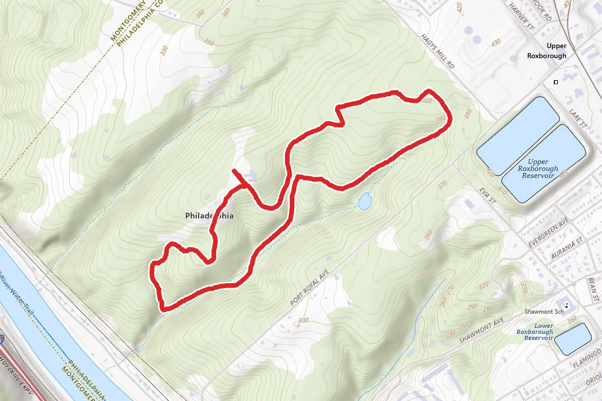 Ravine and Gray Fox Trails Loop