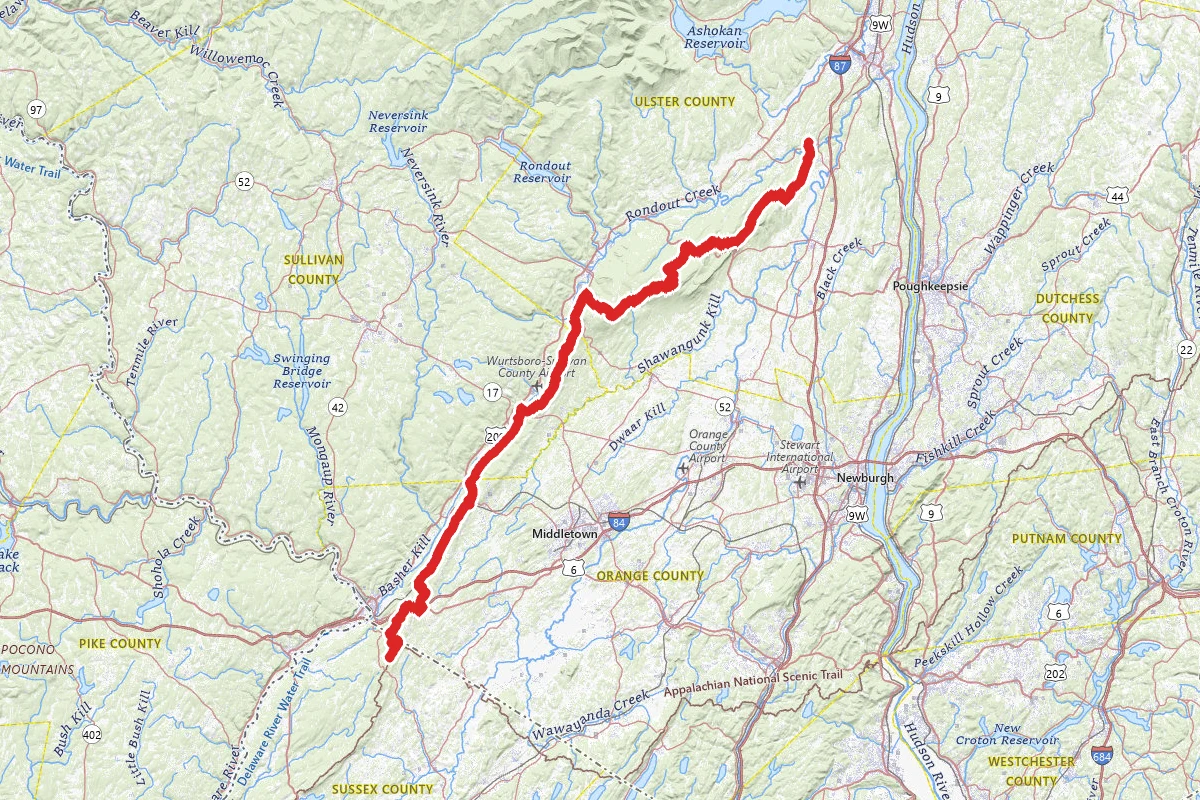 Shawangunk Ridge Trail (SRT)