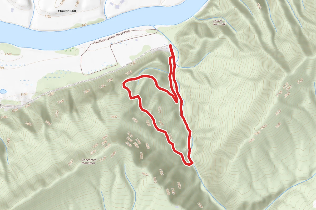 Canebrake Mountain Overlook Loop Road