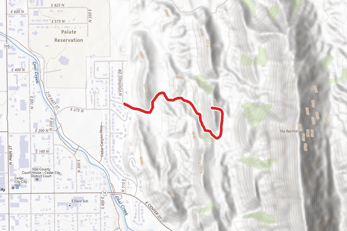 Rainbow Canyon to Petroglyph Cave