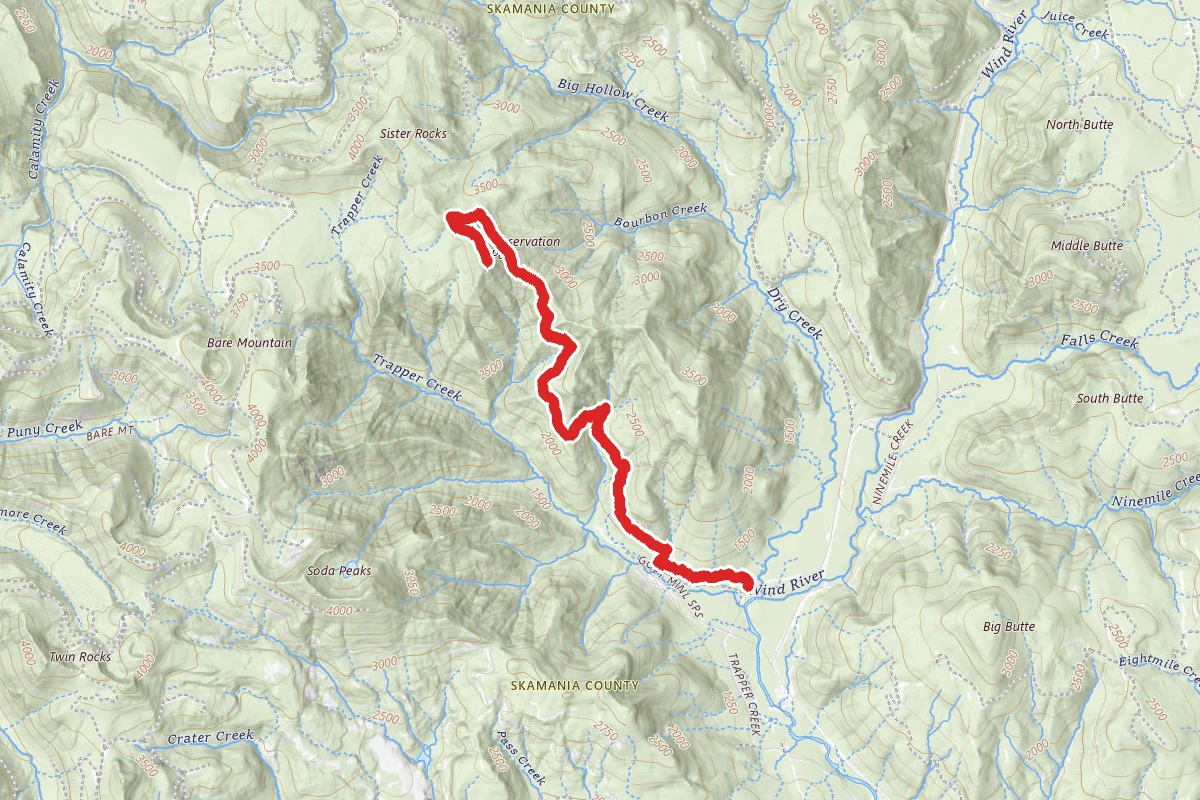 Observation Peak via Observation Trail #132
