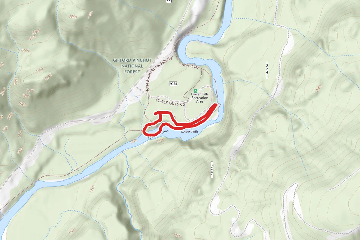 Lower Falls Recreation Area Campground