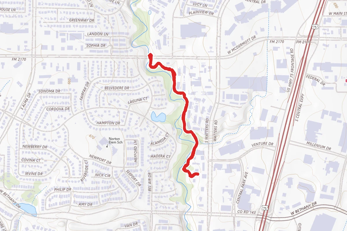 Watters Creek Trail
