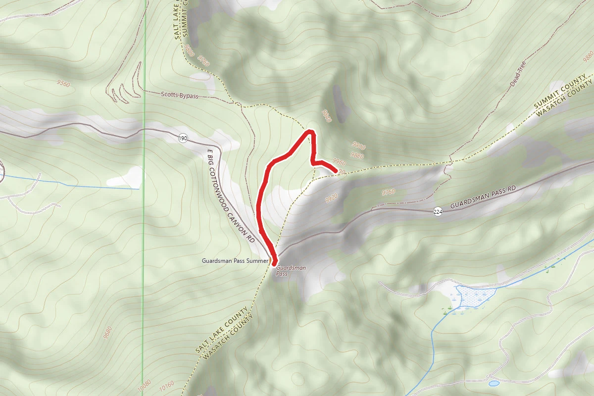 Tri-County Peak Trail