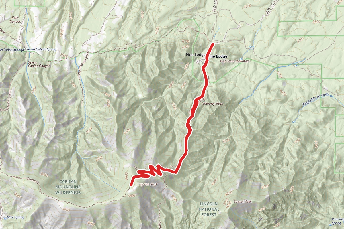 Capitan Peak Trail
