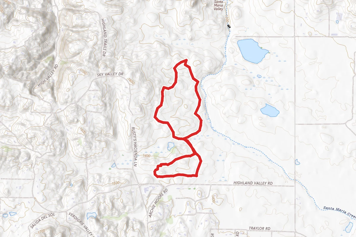 Ramona Grasslands Preserve Trail