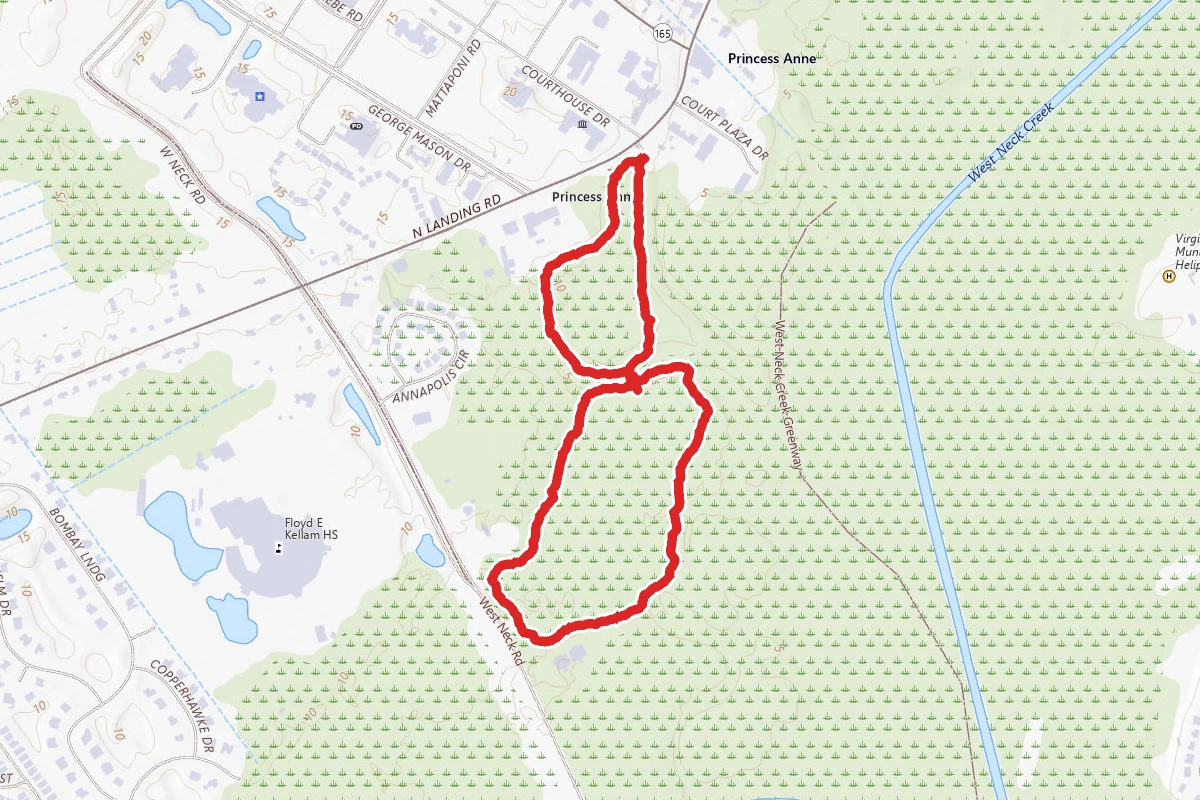 Buffington Trail and Whitehurst Trail Loop