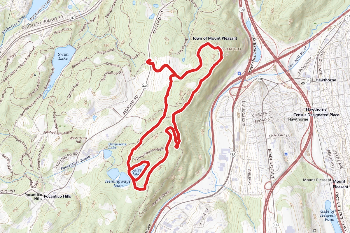 Buttermilk Hill to Reservoir Loop