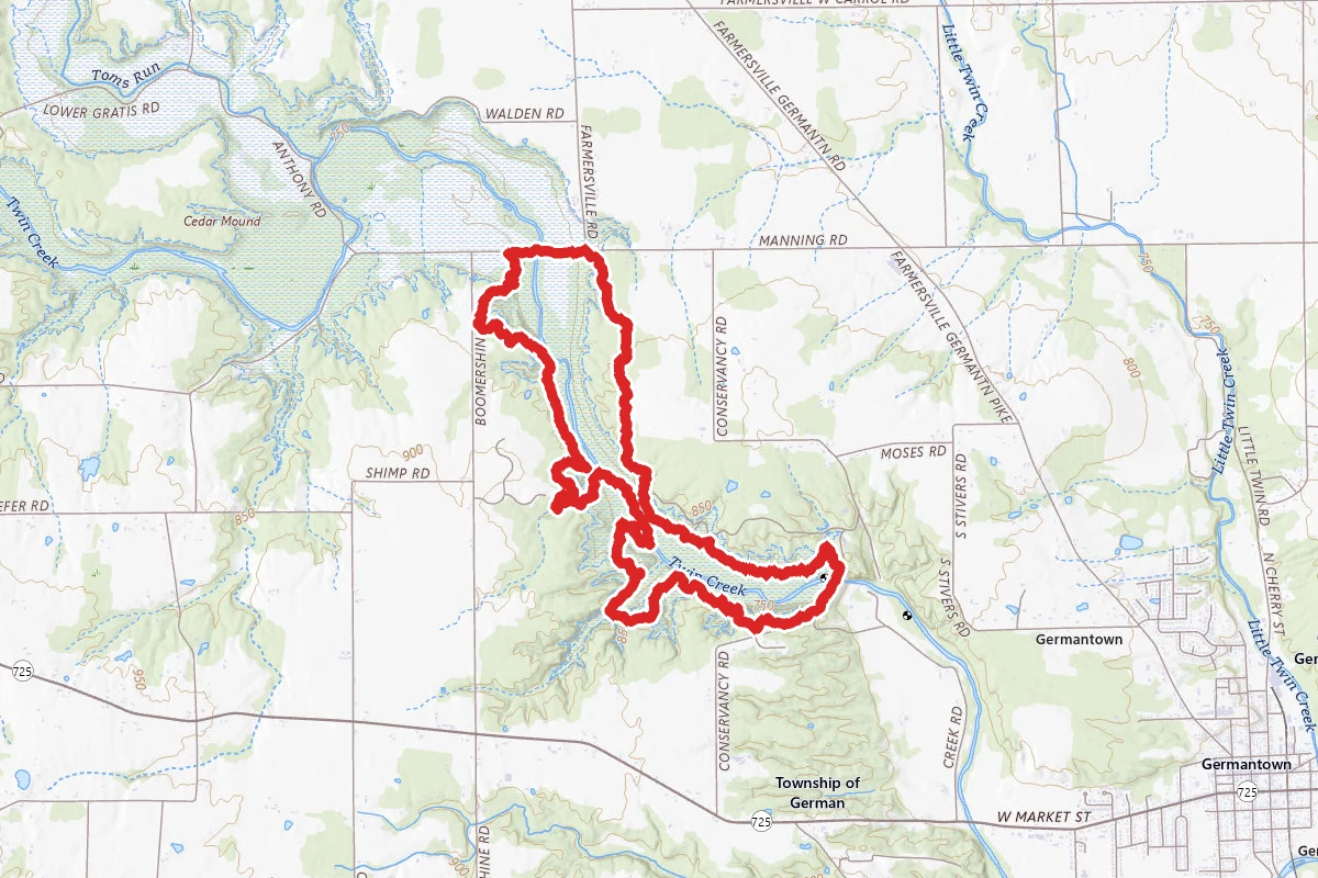 Germantown Metropark Orange Trail