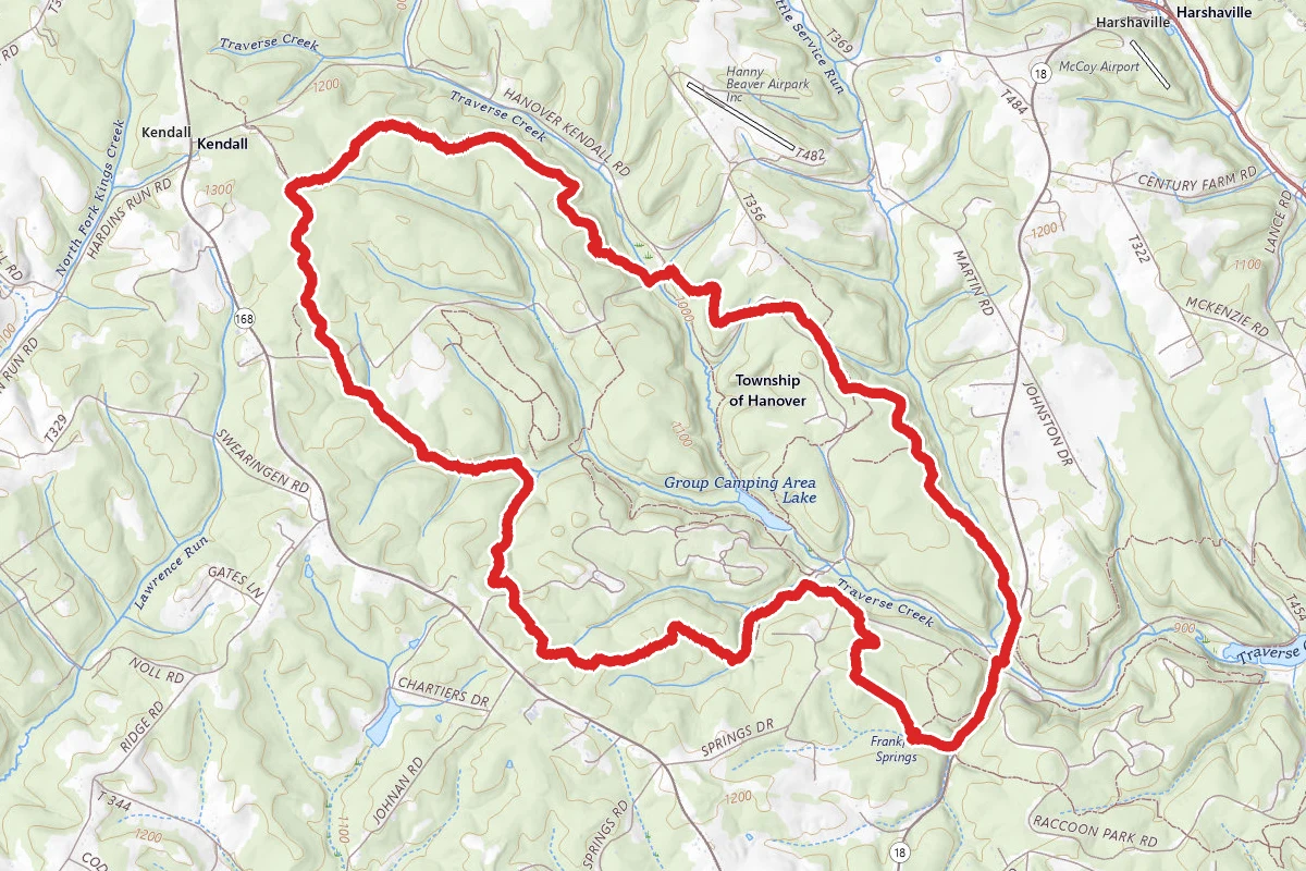 Forest, Appaloosa, and Heritage Trails Loop