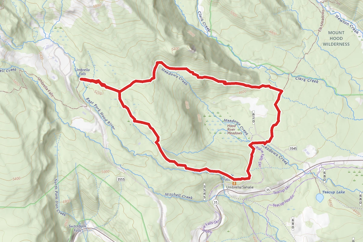 Umbrella Falls Trail