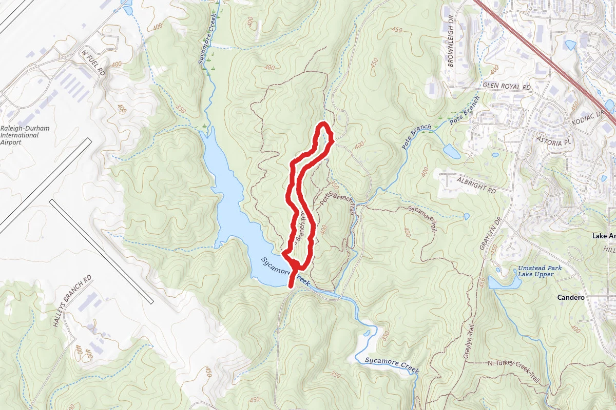 Big Lake Upper Dam Loop