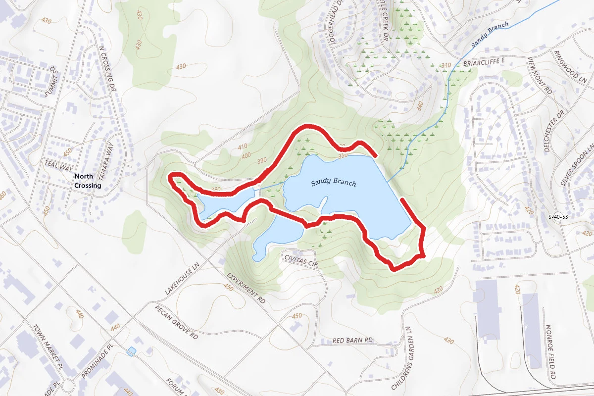 Clemson Sandhill Main Trail