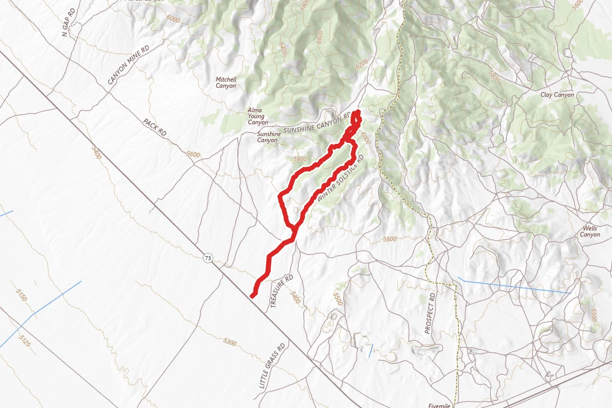 Sunshine Canyon Road OHV Loop