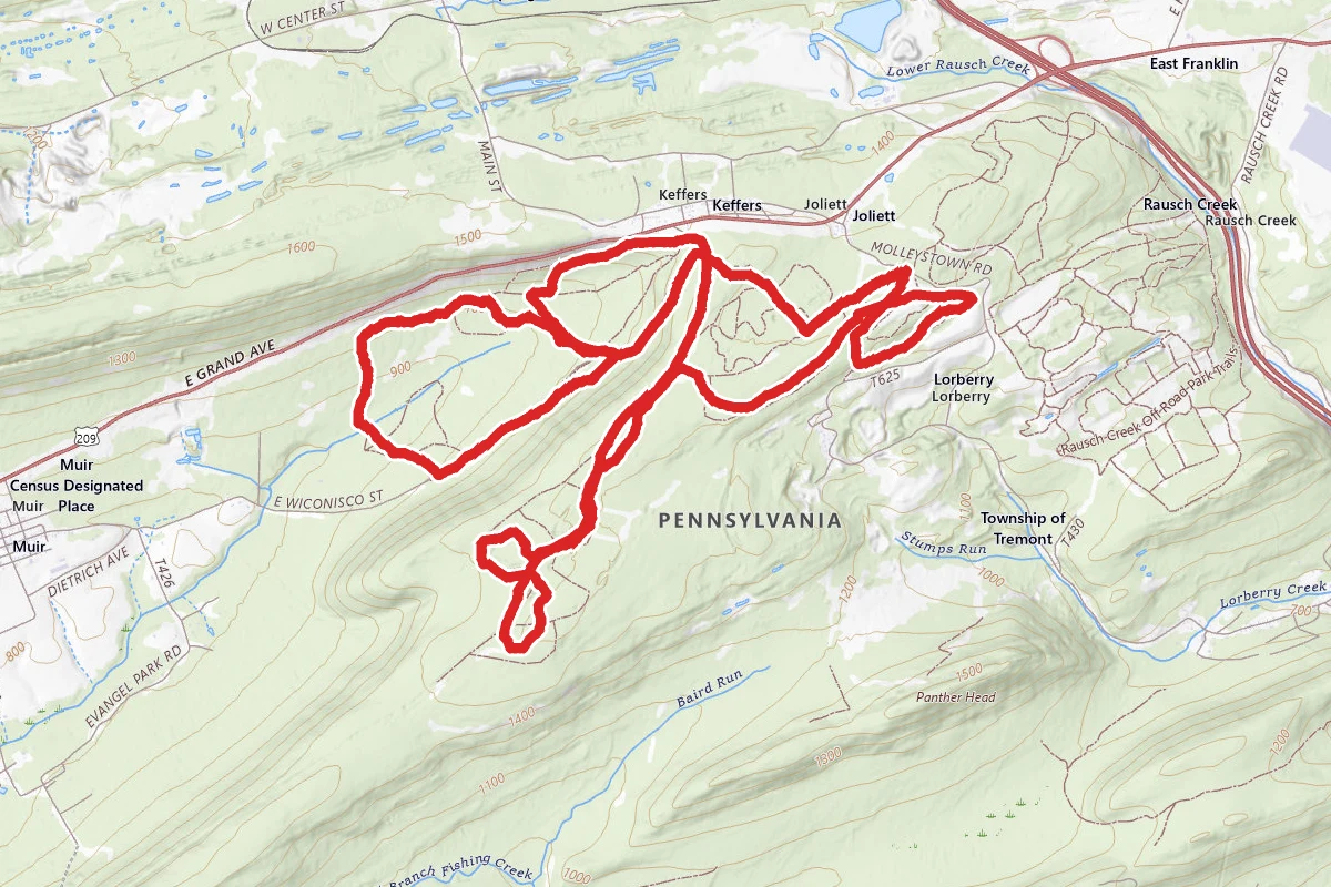 Rausch Creek OHV Trail