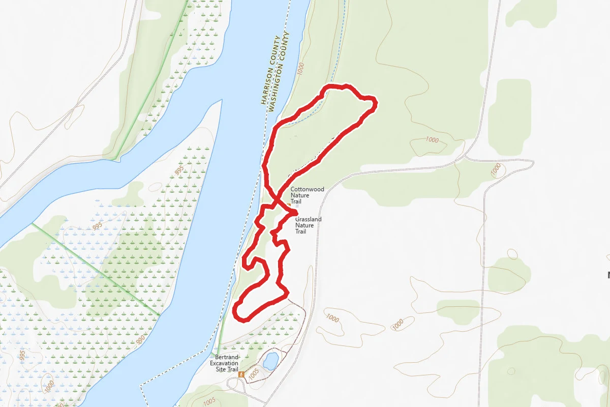 Desoto National Wildlife Refuge Trail