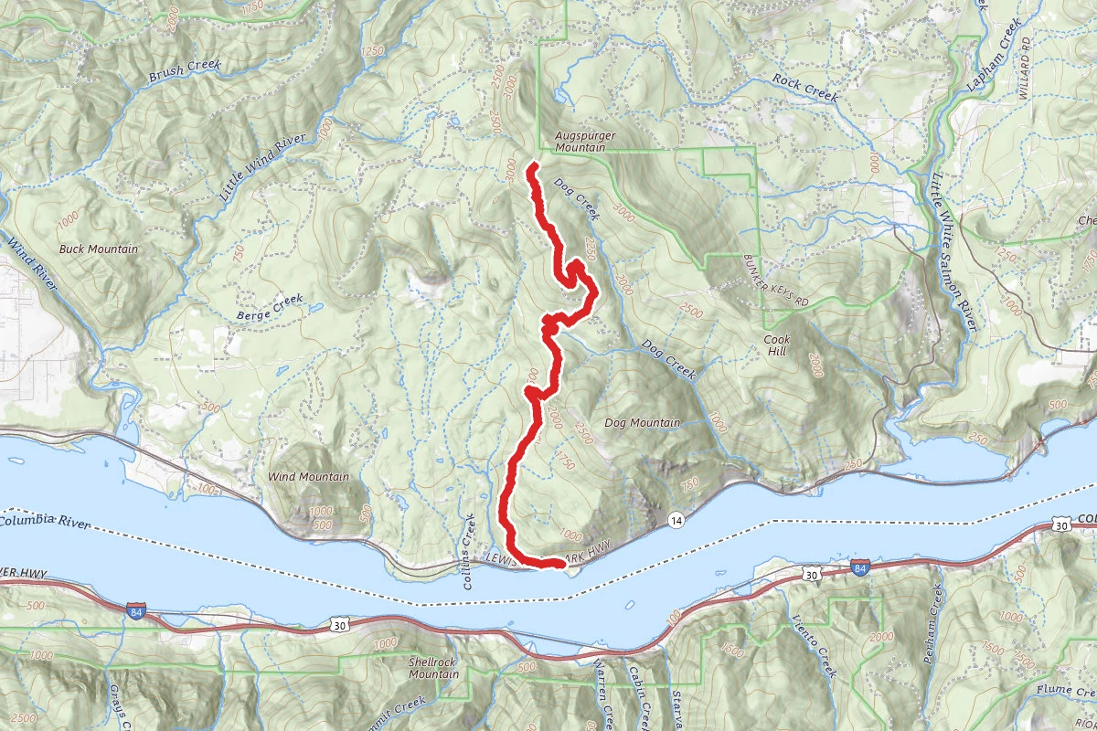 Augspurger Mountain Trail
