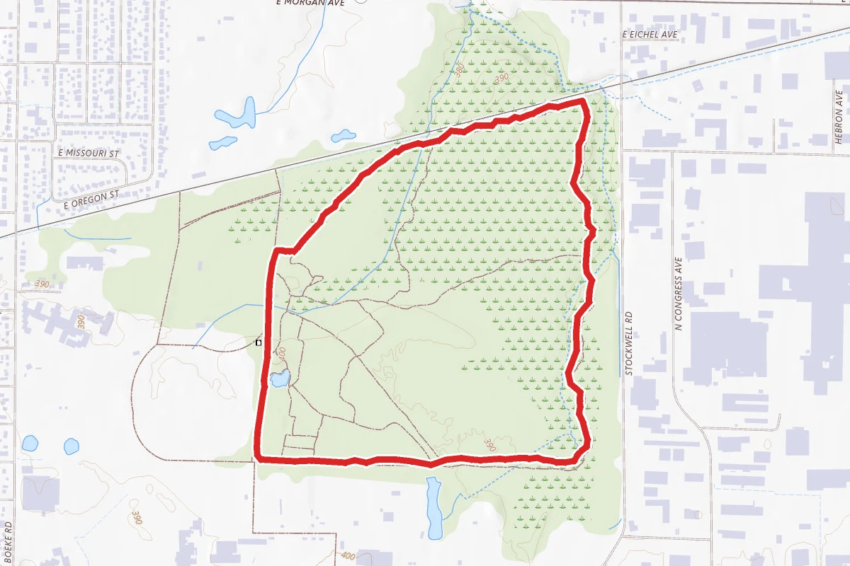 Wesselman Woods Loop Trail