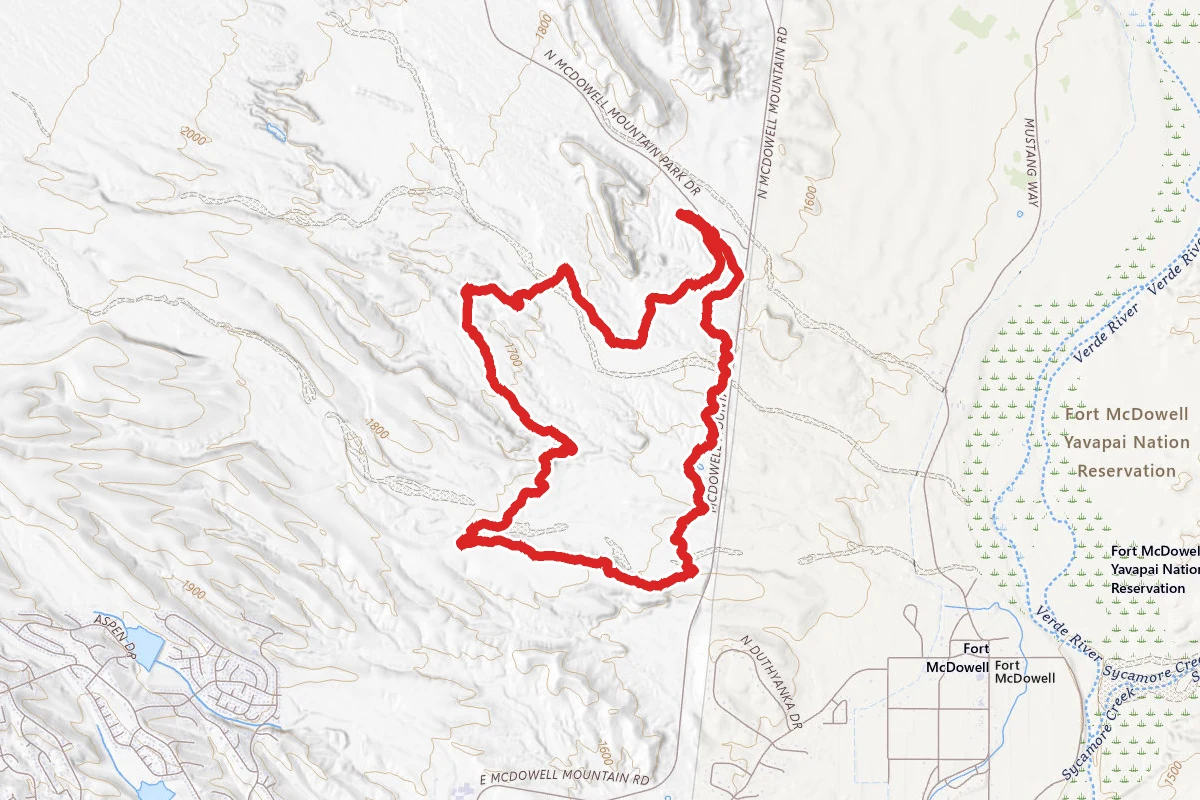 McDowell Mountain Long Loop
