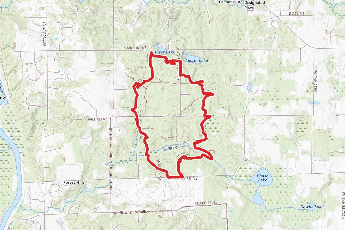 Egypt Valley Trail