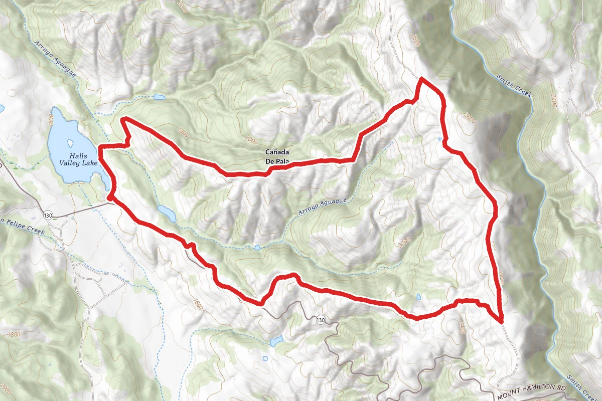 Yerba Buena Trail to Low Huecos Trail Loop