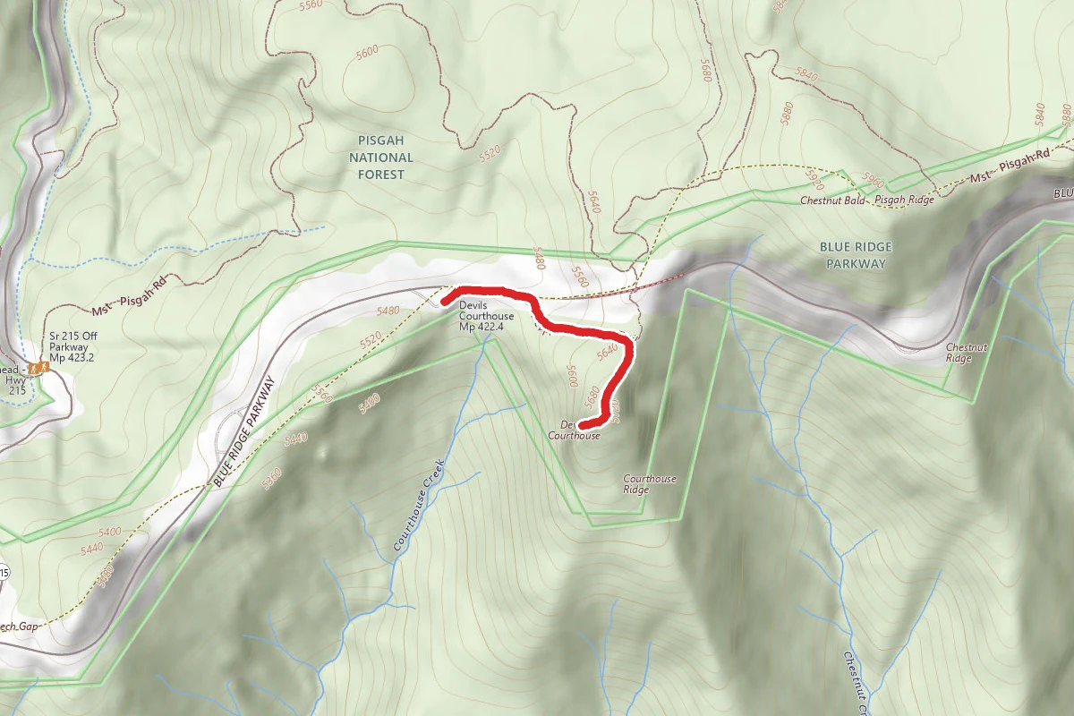 Devil's Courthouse Trail