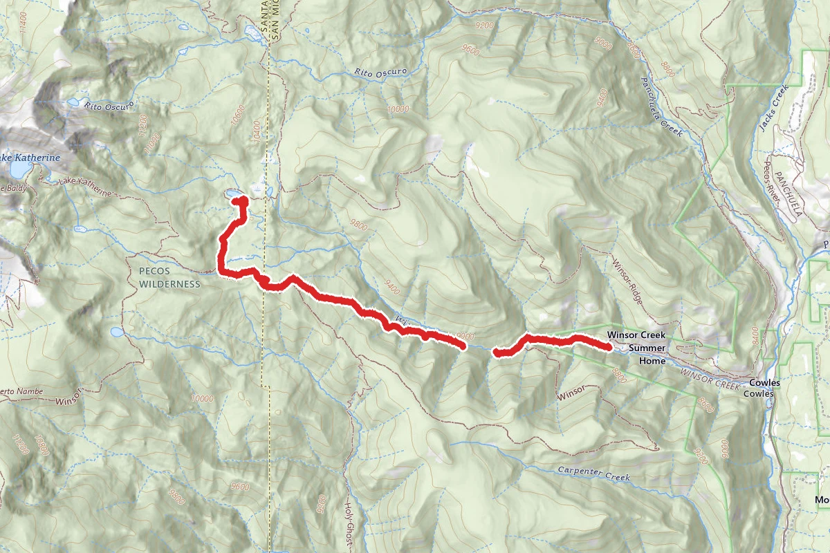 Stewart Lake via Trail #261