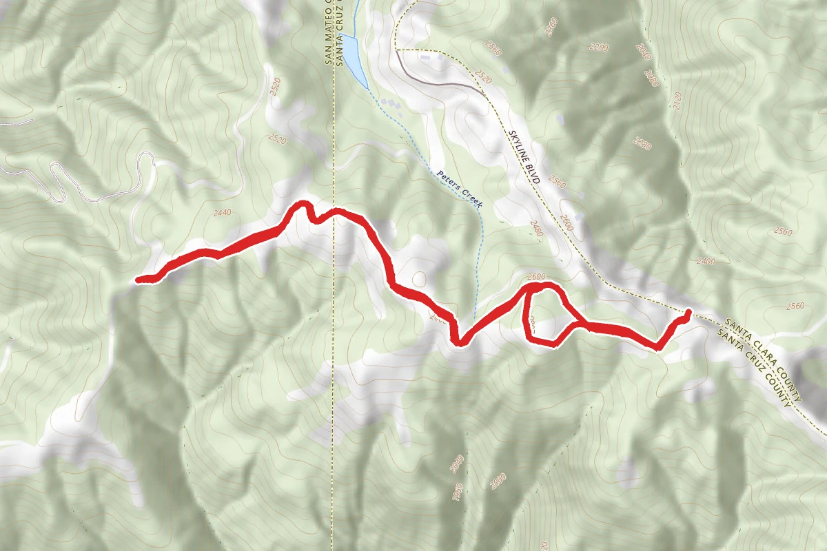 Hickory Oak Ridge Trail Loop
