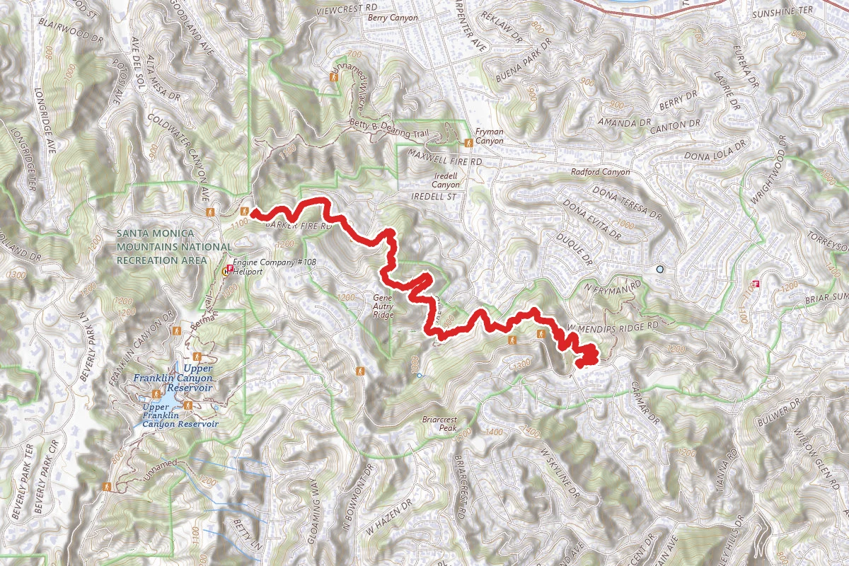Betty B Dearing Mountain Trail