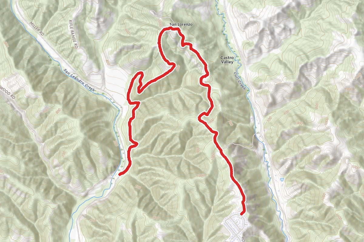 Ramage and Chabot to Garin Regional Trail